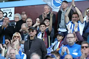 Brighton and Hove Albion Fans Celebrate Promotion to Premier League at Villa Park (7 May 2017)