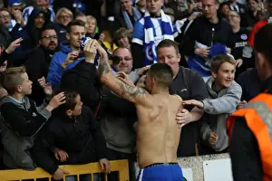 Brighton & Hove Albion Fans Epic Moment at Wolverhampton Wanderers Championship Clash, April 2017