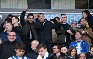 Images Dated 21st March 2015: Brighton and Hove Albion Fans in Full Force: Sky Bet Championship Match against Blackburn Rovers