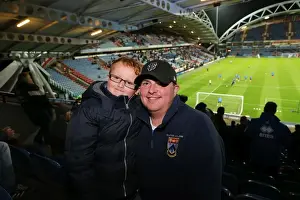 Brighton and Hove Albion Fans in Full Force at Huddersfield Championship Match, 21st October 2014