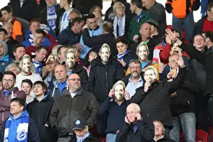 Middlesbrough 02MAY15 Prints: Brighton and Hove Albion Fans in Full Force: Middlesbrough Championship Showdown, May 2015