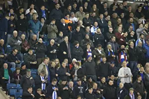 Brighton and Hove Albion Fans in Full Force at Millwall's New Den (17MAR15)