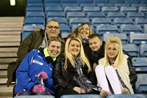 Brighton and Hove Albion Fans in Full Force at Millwall's New Den (17MAR15)