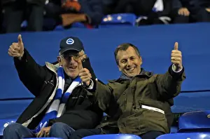 Brighton and Hove Albion Fans in Full Force at Reading's Madejski Stadium (10MAR15)