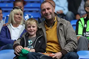 Brighton and Hove Albion Fans in Full Force at Reading's Madejski Stadium, Sky Bet Championship 2016