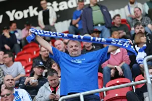 Brighton and Hove Albion Fans in Full Force: Rotherham United Match, April 2015