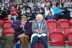 Brighton and Hove Albion Fans in Full Force: Rotherham United Match, April 2015