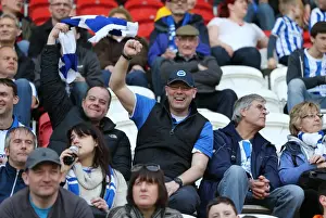 Brighton and Hove Albion Fans in Full Force: Rotherham United vs. Brighton and Hove Albion, April 2015