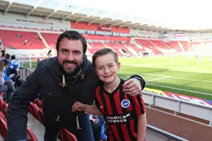 Brighton and Hove Albion Fans in Full Force: Rotherham United vs. Brighton and Hove Albion, April 2015