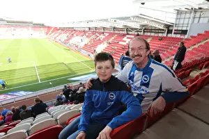 Brighton and Hove Albion Fans in Full Force: Rotherham United vs. Brighton and Hove Albion, April 2015