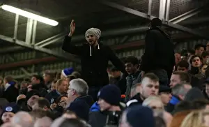 Brighton and Hove Albion Fans in Full Force: A Sea of Colors at The Valley, January 2015 (Charlton Athletic vs. Brighton and Hove Albion)