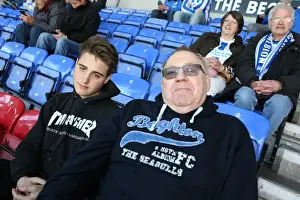 Brighton and Hove Albion Fans in Full Force: A Sea of Colors at Wigan Athletic Championship Clash (18APR15)