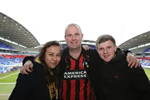 Brighton and Hove Albion Fans in Full Force: Sky Bet Championship Clash at Bolton Wanderers (28FEB15)