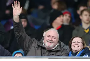Brighton and Hove Albion Fans in Full Force: Sky Bet Championship Showdown at Sheffield Wednesday, 14 February 2015