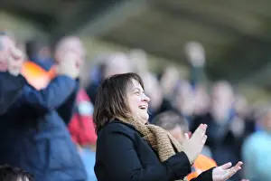 Brighton and Hove Albion Fans in Full Force: Sky Bet Championship Showdown at Wigan Athletic, 18th April 2015