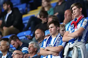 Reading 20AUG16 Prints: Brighton and Hove Albion Fans Passionate Display at Reading's Madejski Stadium