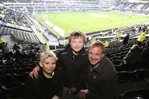 Derby County 06DEC14 Prints: Brighton and Hove Albion Fans Passionate Showdown at Derby County (December 2014)