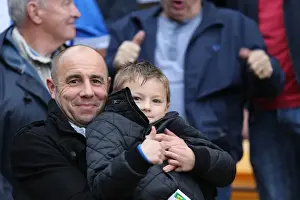 Norwich City 22NOV14 Prints: Brighton and Hove Albion Fans Passionate Showdown at Norwich City (22NOV14)