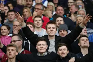 Brighton & Hove Albion Fans Passionate Showing at Molineux Stadium (April 14, 2017): EFL Sky Bet Championship Match vs. Wolverhampton Wanderers
