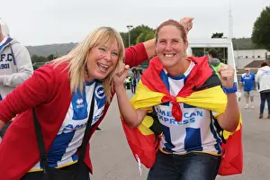 Bolton Wanderers - 21-09-2013 (Spanish Day!) Prints: Brighton & Hove Albion Fans Spanish Day Celebration: Amex Stadium vs