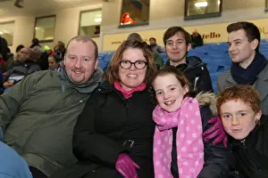 Wigan Athletic 04NOV14 Prints: Brighton and Hove Albion Fans in Full Support: Sky Bet Championship Match vs