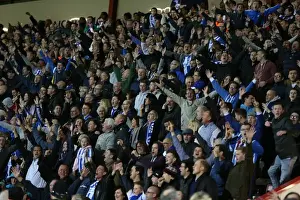 Bournemouth 01NOV14 Prints: Brighton & Hove Albion Fans Unite at American Express Community Stadium During SkyBet Championship Clash vs