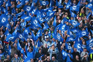 Sheffield Wednesday Play-off 2nd Leg 16MAY16 Prints: Brighton and Hove Albion Fans Unite: Play-Off Tension at American Express Community Stadium (16MAY16)