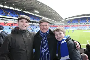 Brighton and Hove Albion Fans Unwavering Passion at Bolton Wanderers Championship Match, 28th February 2015