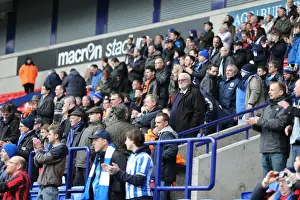 Brighton and Hove Albion Fans Unwavering Passion at Bolton Wanderers Championship Match, 28th February 2015