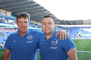 Brighton and Hove Albion Fans Unwavering Passion at Reading Championship Match, October 2015