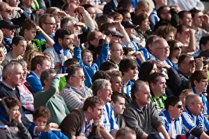 Nottingham Forest - 24-03-2012 Prints: Brighton & Hove Albion Fans Unwavering Support at Nottingham Forest Championship Match