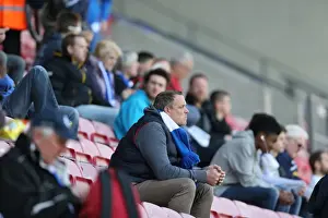Brighton and Hove Albion Fans Unwavering Support at Wigan Athletic Championship Match, 18th April 2015