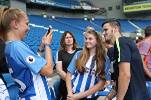 Open Training Session 15AUG17 Prints: Brighton & Hove Albion FC: Young Seagulls in Training at American Express Community Stadium (15th August 2017)