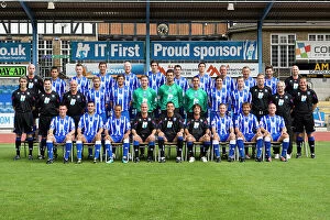 Images Dated 29th July 2010: Brighton & Hove Albion FC: 2010-11 First Team Squad and Staff
