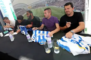 Club Shop Signing Event - 03-09-2013 Prints: Brighton & Hove Albion FC: 2013 Club Shop Signing Event - Fans and Players Interact