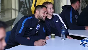 Images Dated 23rd October 2018: Brighton & Hove Albion FC: 2018 Player Signing Session - Meet and Greet with the Team