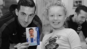 Images Dated 23rd October 2018: Brighton & Hove Albion FC: 2018 Player Signing Session - Meeting the Champions