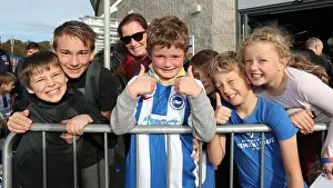 Player Signing Event 23OCT18 Prints: Brighton & Hove Albion FC: 2018 Player Signing Event - Autograph Session with the Team