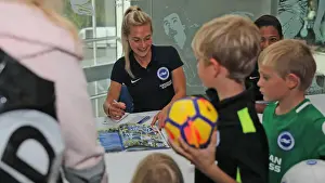 Player Signing Event 23OCT18 Prints: Brighton & Hove Albion FC: 2018 Player Signing Event - Autograph Session with the Team
