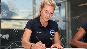 Player Signing Event 23OCT18 Prints: Brighton & Hove Albion FC: 2018 Player Signing Event - Autograph Session with the Team