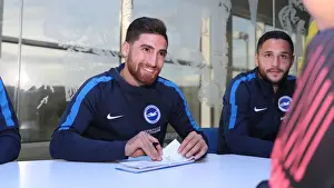 Player Signing Event 23OCT18 Prints: Brighton & Hove Albion FC: 2018 Player Signing Session - Meet and Greet with the Team