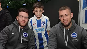 Player Signing Event 18DEC19 Collection: Brighton and Hove Albion FC: 2019/20 Season - Player Signing Session with Neal Maupay