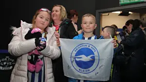 Brighton & Hove Albion FC: 2019/20 Season - Player Signing Session with Neal Maupay, Dale Stephens, Aaron Connolly, and Adam Webster at Amex Stadium