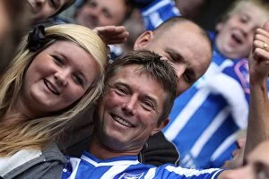 Images Dated 16th October 2010: Brighton & Hove Albion FC: Away Match at Charlton Athletic, October 16, 2010 (Crowd Scenes)