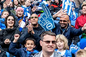 Brighton and Hove Albion FC: Championship Victory Celebration vs. Derby County (02MAY16)