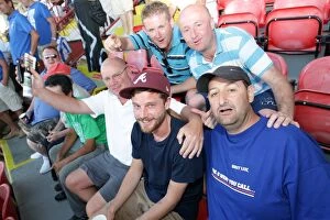 Images Dated 23rd July 2011: Brighton and Hove Albion FC: Electric Atmosphere in the Stands - Portugal Pre-season 2011-12