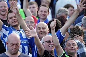 Images Dated 20th August 2011: Brighton & Hove Albion FC: Electric Atmosphere at The Amex Stadium (2011-12)