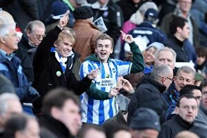 Images Dated 17th December 2011: Brighton & Hove Albion FC: Electric Atmosphere at The Amex (2011-12) - Crowd Shots