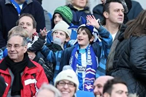 Images Dated 17th December 2011: Brighton & Hove Albion FC: Electric Atmosphere at The Amex - Unforgettable Crowd Moments (2011-2012)