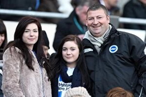 Images Dated 17th December 2011: Brighton & Hove Albion FC: Electric Atmosphere at The Amex (2011-12) - Crowd Shots